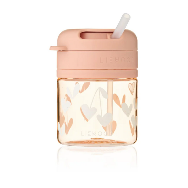 Liewood - Pavia tritan straw cup 280ml - Sweethearts/Pale tuscany