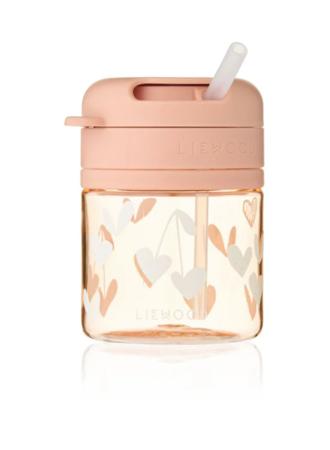 Liewood - Pavia tritan straw cup 280ml - Sweethearts/Pale tuscany