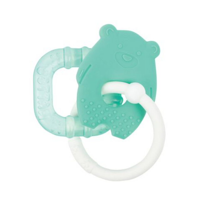 Nattou - Teether with cooling element - Green
