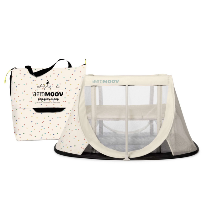 Aeromoov - Reisbed confetti hearts