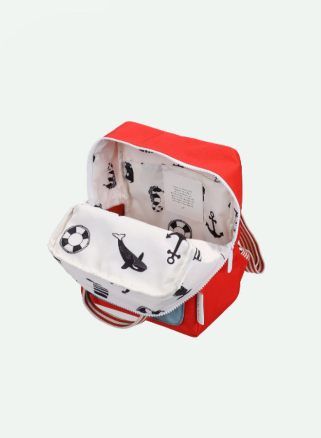 Sticky Lemon backpack small - Wonders envelope - Red hat