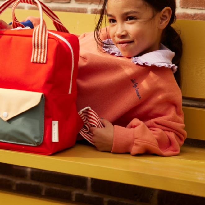 Sticky Lemon backpack small - Wonders envelope - Red hat