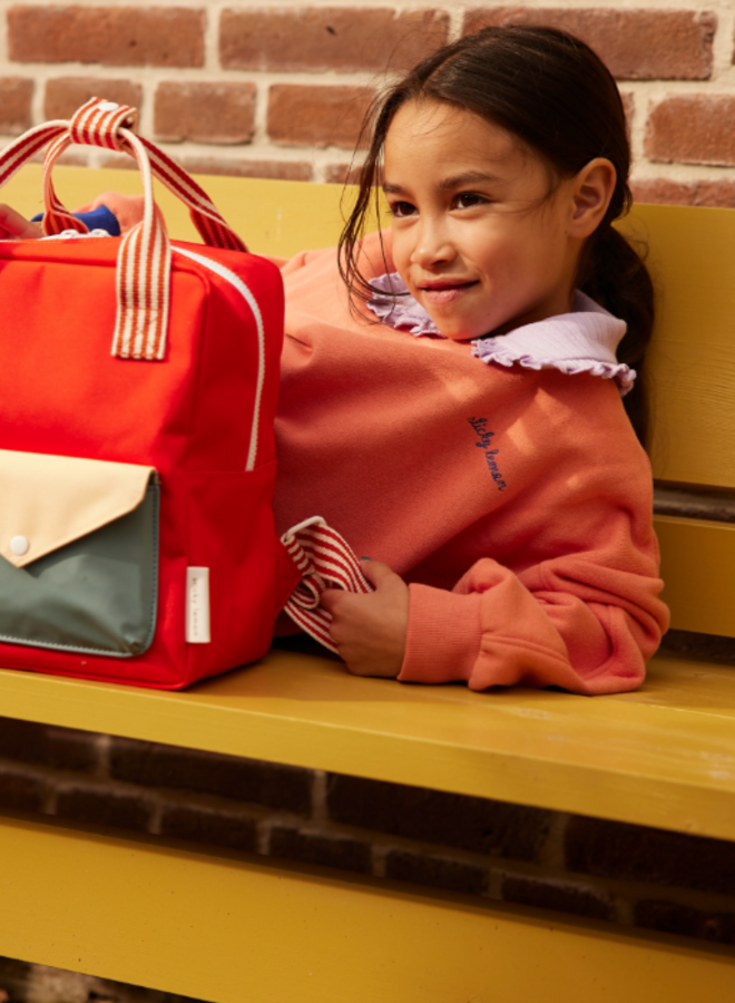 Sticky Lemon backpack small - Wonders envelope - Red hat