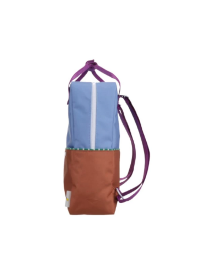 Sticky Lemon - Backpack large - Better together Badminton blue /Leather ball