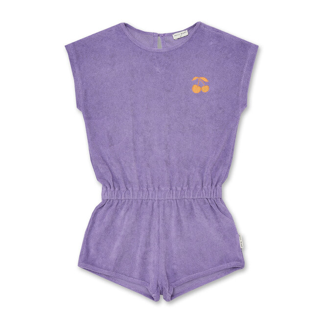 Petit Blush - Towel jumpsuit Chalk Violet