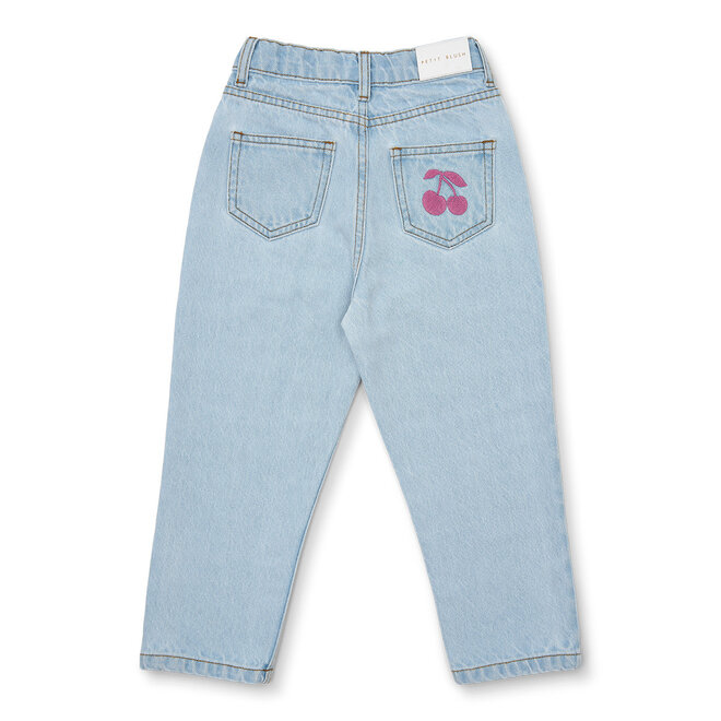 Petit Blush - Baggy fit jeans Washed light blue