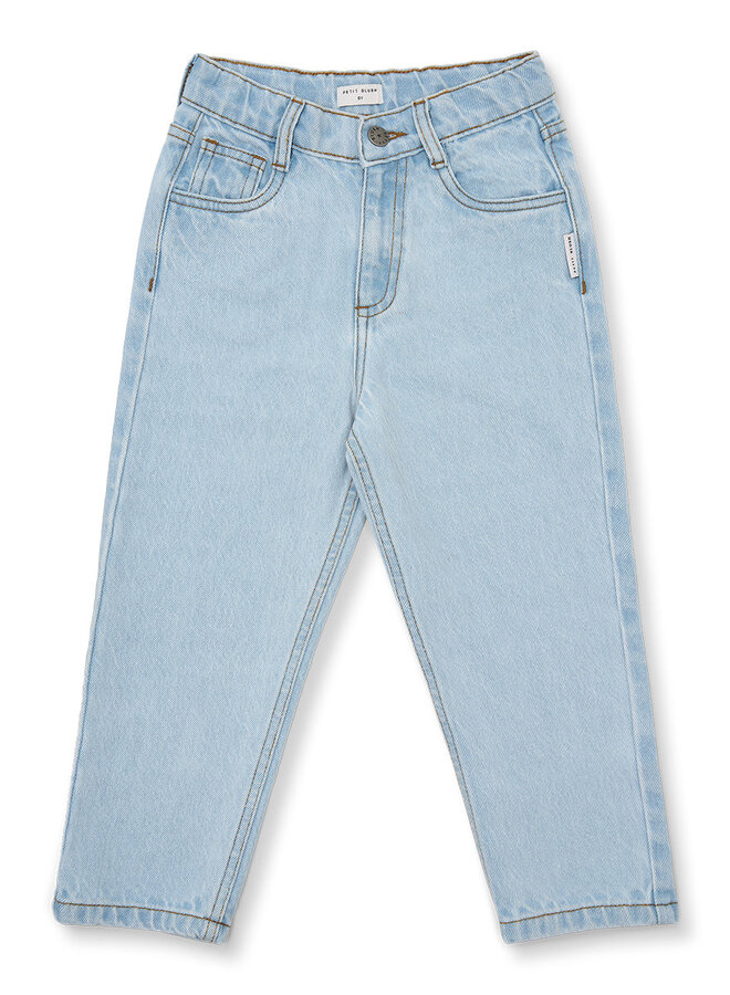 Petit Blush - Baggy fit jeans Washed light blue