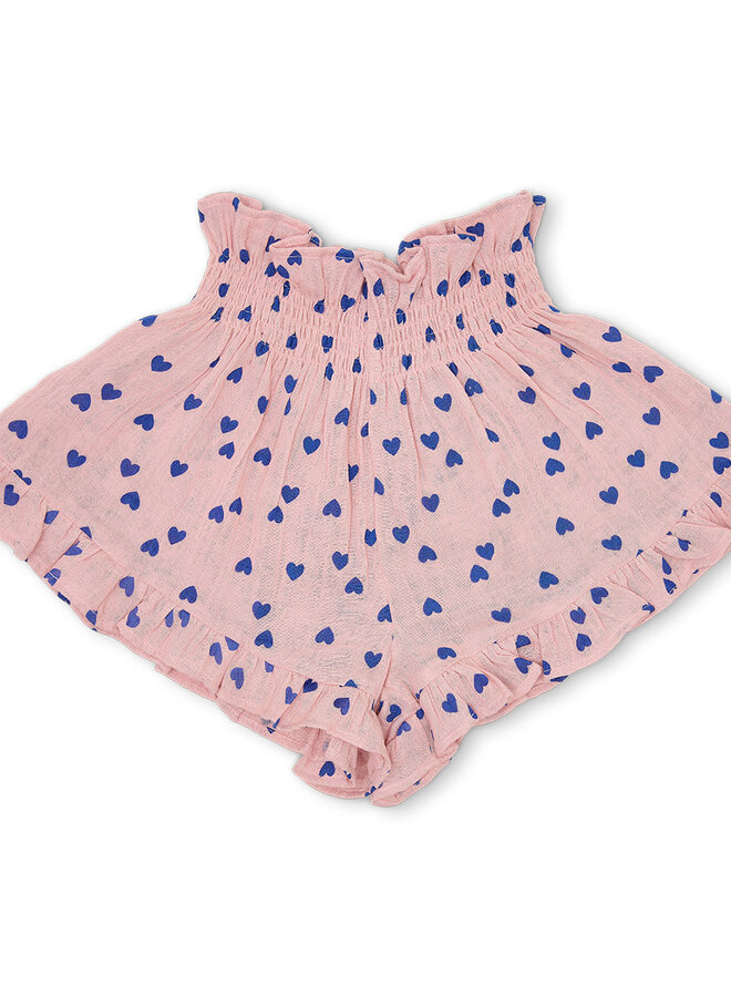 Petit Blush - Smock frill short Candy hearts