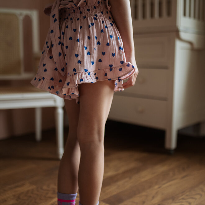 Petit Blush - Smock frill short Candy hearts