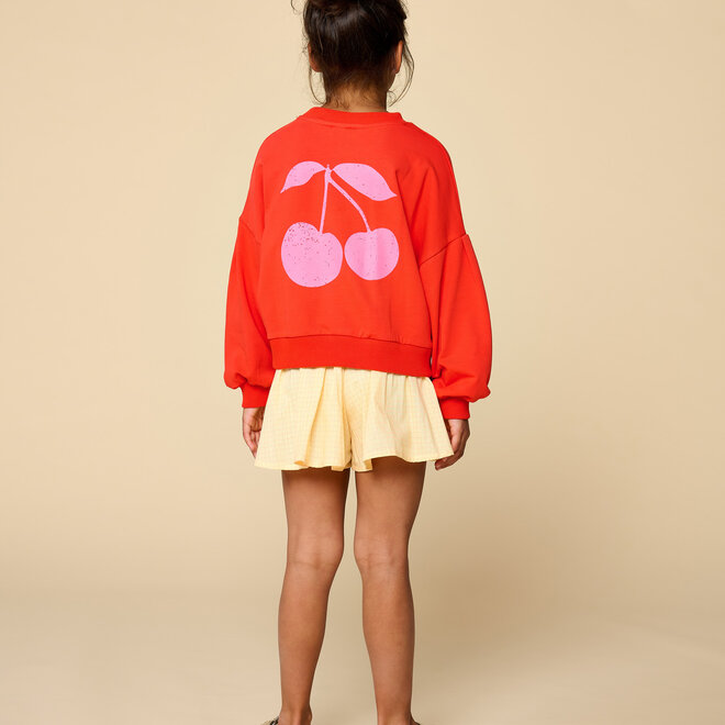 Petit Blush - Romantic short Check butter yellow