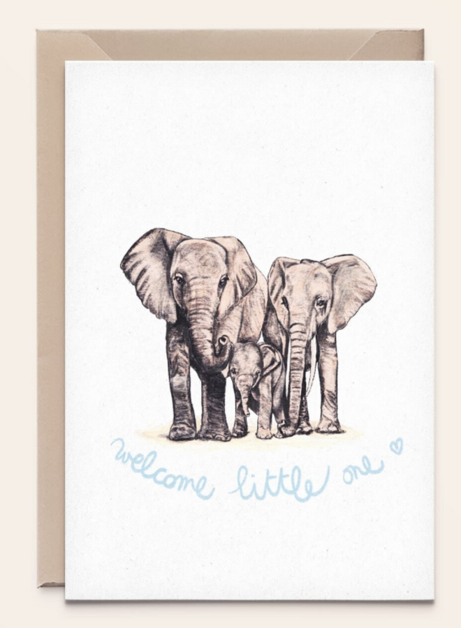 Kathings - Wenskaart Elephant Family
