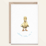 Kathings - Wenskaart Duck/Little One
