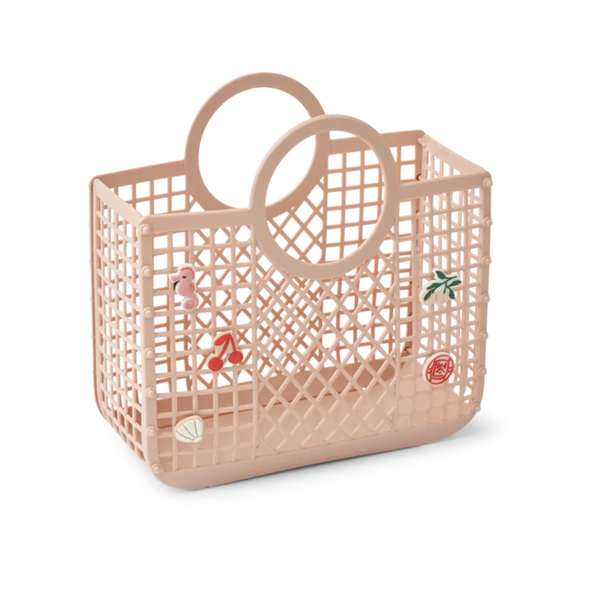 Liewood - Samantha basket with charms - rose