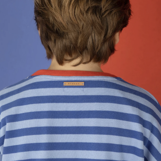 Nixnut - Rel Sweater Azul stripe
