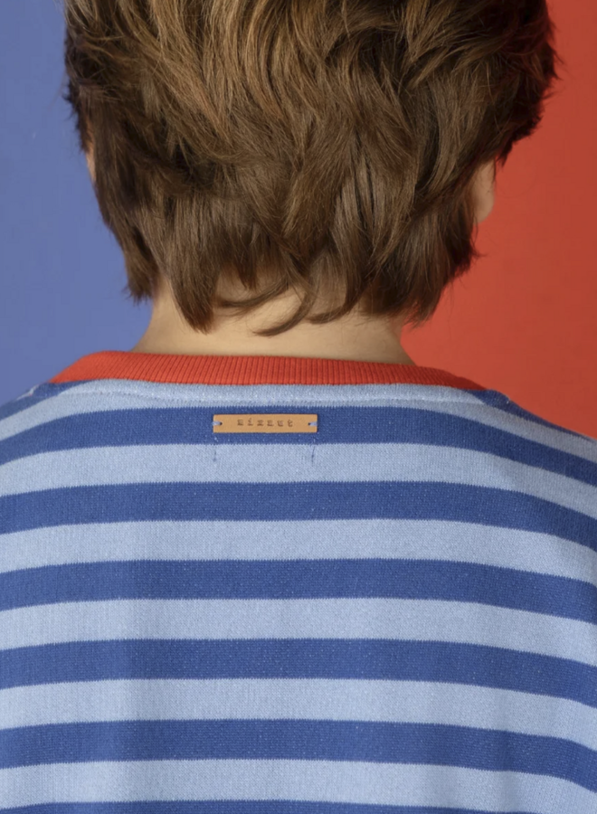 Nixnut - Rel Sweater Azul stripe