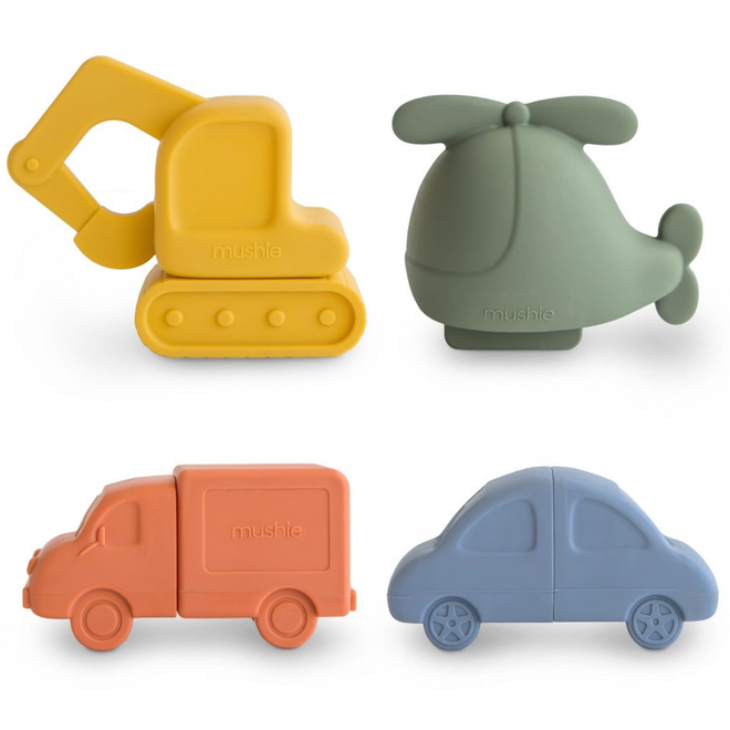 Mushie - Bath set vehicles