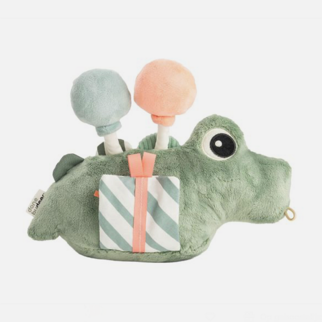 Done By Deer - Activity floor mirror Croco green