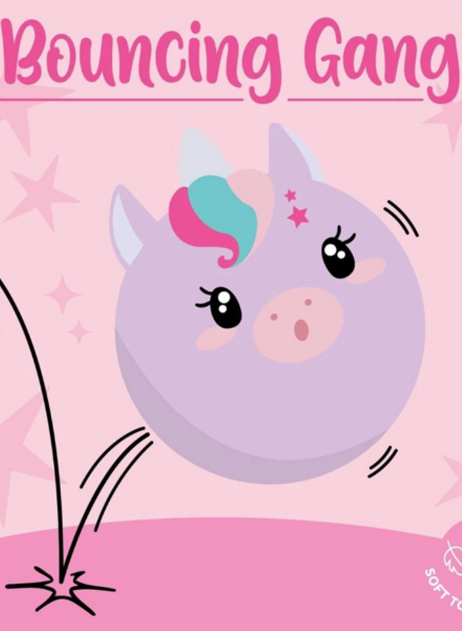 Legami - Bouncing gang - Bouncy ball Unicorn
