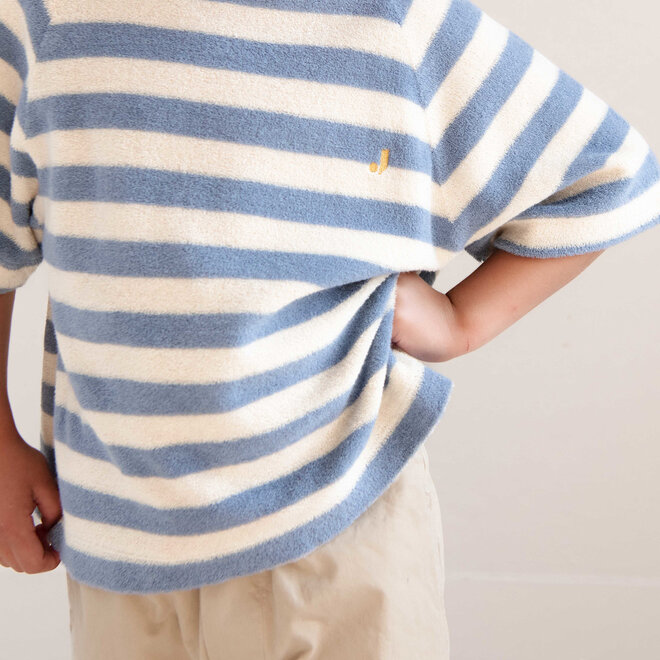 Jenest - To t-shirt/Blue white stripe