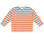 Jenest - Moos oversized sweat t-shirt/Orange blue
