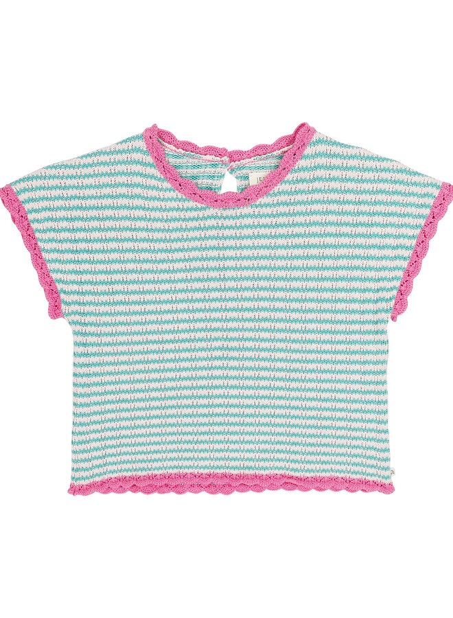 Jenest - Lola top/Green Pink
