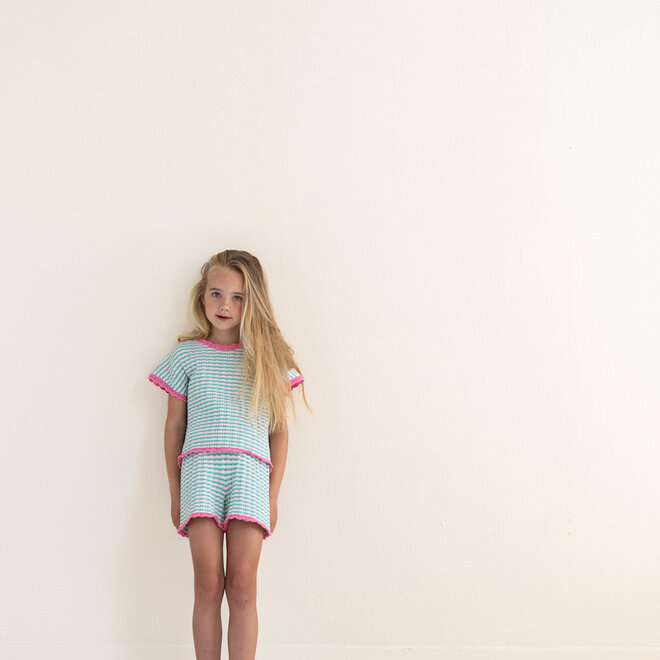 Jenest - Lola top/Green Pink