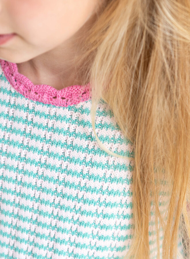 Jenest - Lola top/Green Pink