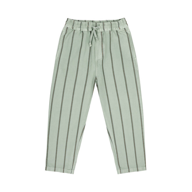 Jenest - Kick pants/Sage green stripe