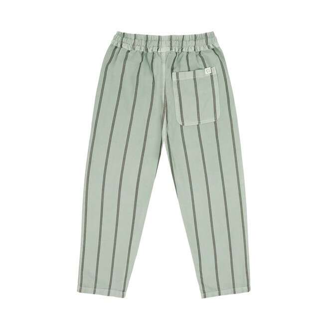 Jenest - Kick pants/Sage green stripe