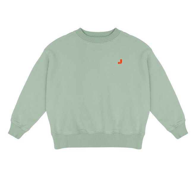 Jenest - Happy bird sweater/Sage green