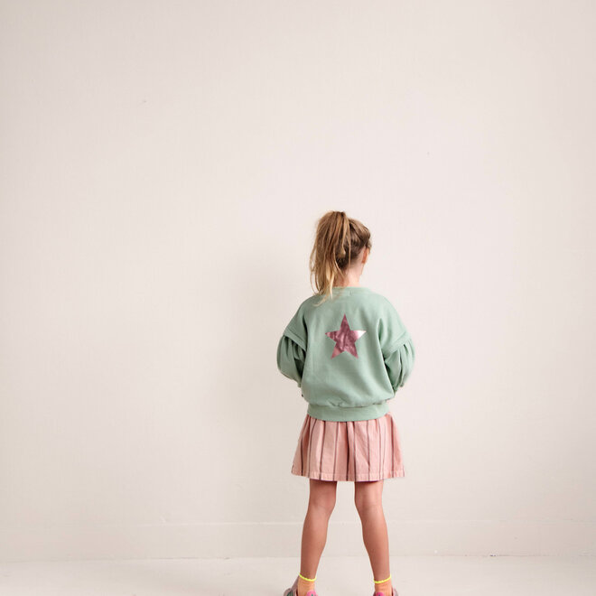 Jenest - Sasha skirt/Peach rose stripe