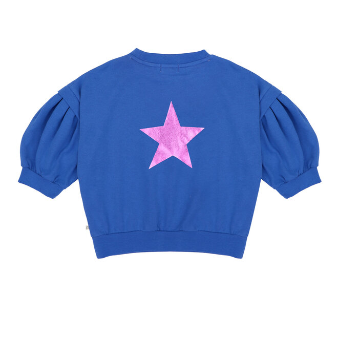 Jenest - Balloon sweater Cobalt blue