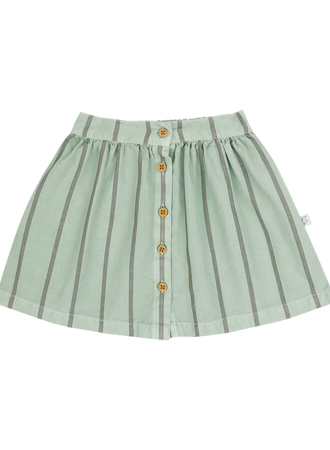 Jenest - Sasha skirt/Sage green stripe