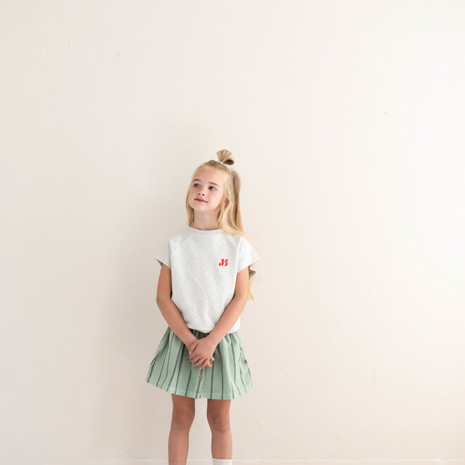 Jenest - Sasha skirt/Sage green stripe