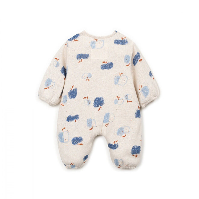 Play Up - Printed jersey jumpsuit Apples lisboa