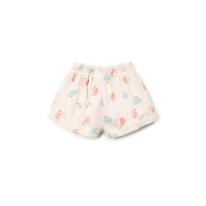 Play Up - Printed jersey shorts Apples
