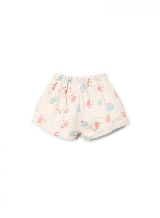 Play Up - Printed jersey shorts Apples