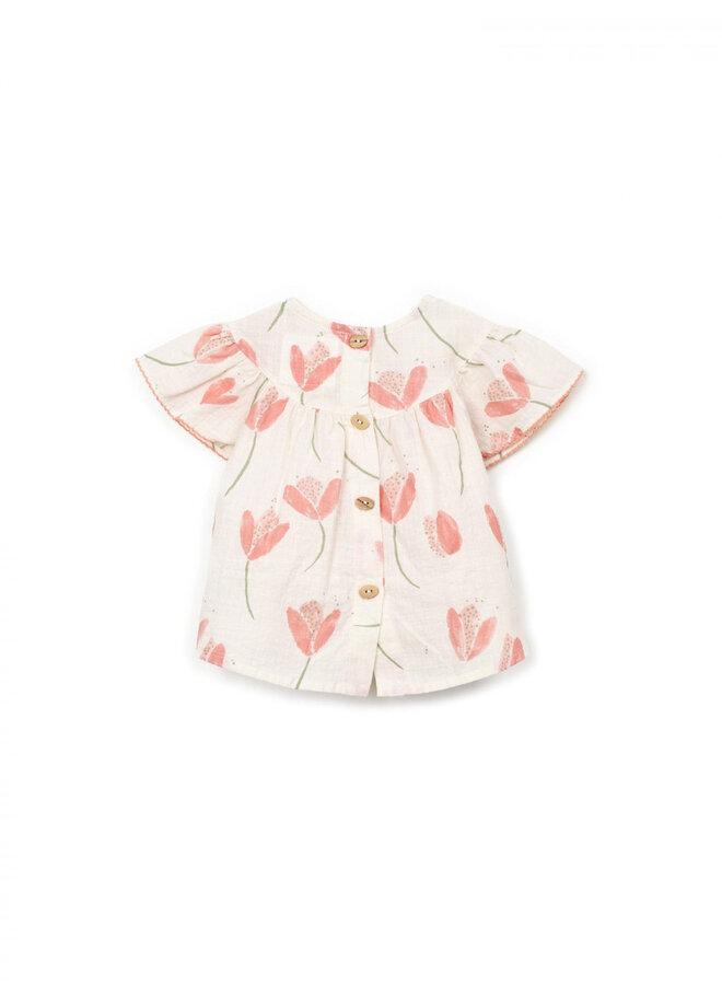 Play Up - Printed woven tunic Bio resin