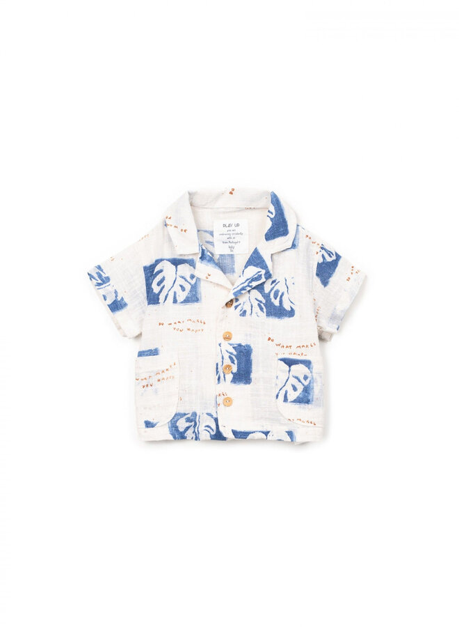 Play Up - Printed woven shirt Bio resin
