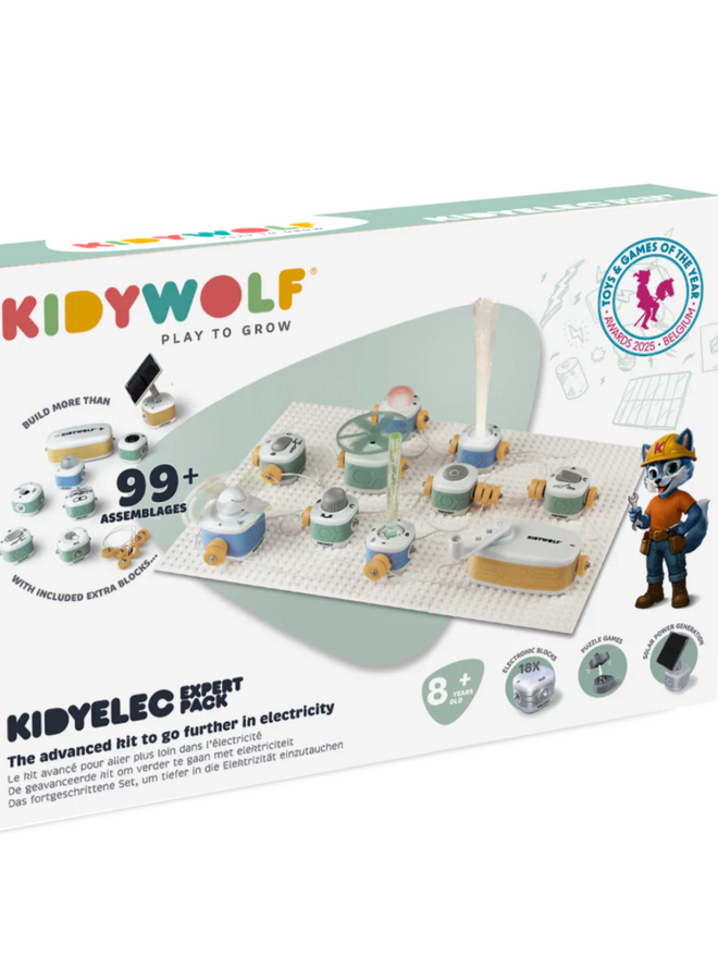Kidywolf - KIDYELEC-STARTER Mijn eerste elektrische 18 delige set
