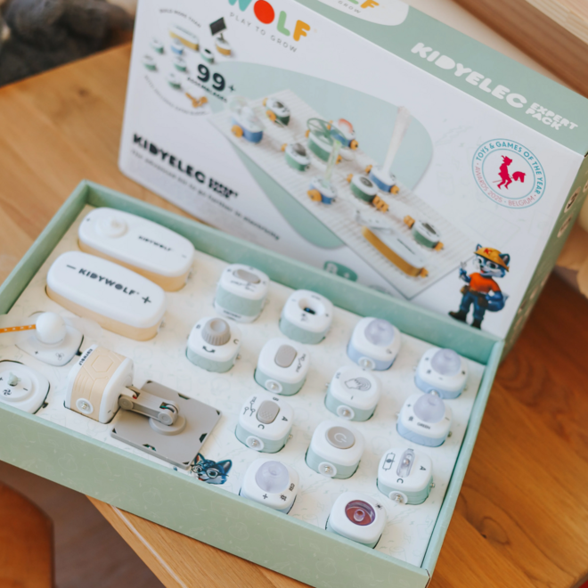 Kidywolf - KIDYELEC-STARTER Mijn eerste elektrische 18 delige set