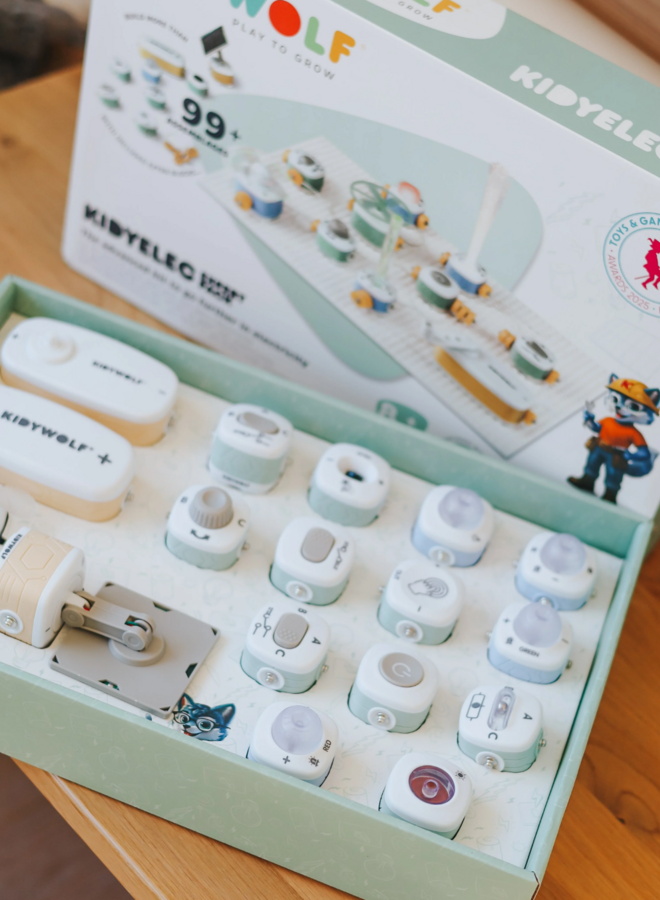 Kidywolf - KIDYELEC-STARTER Mijn eerste elektrische 18 delige set