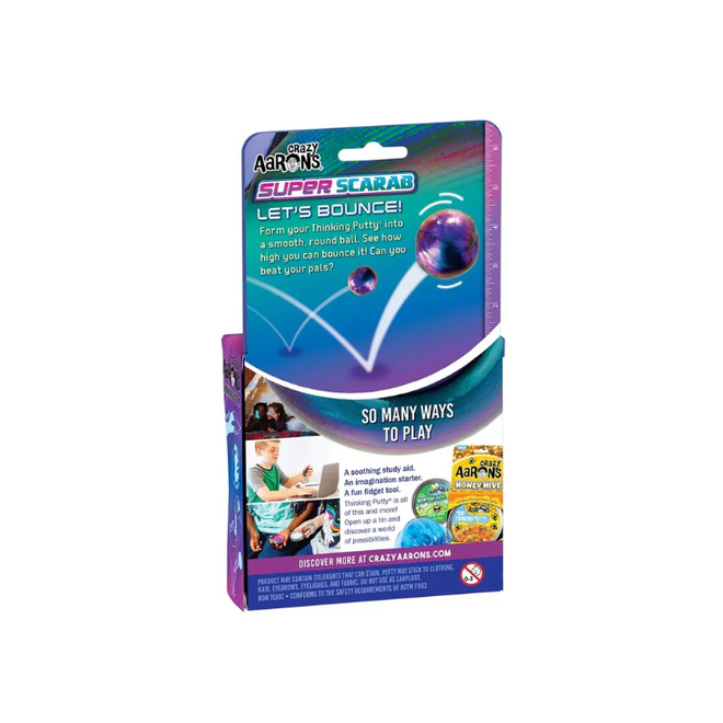 Crazy Aaron's kneedklei SUPER SCARAB