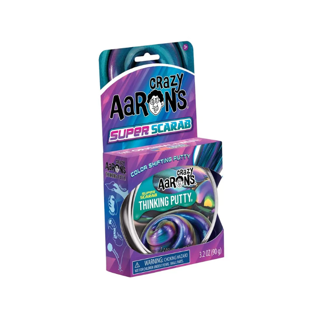 Crazy Aaron's kneedklei SUPER SCARAB