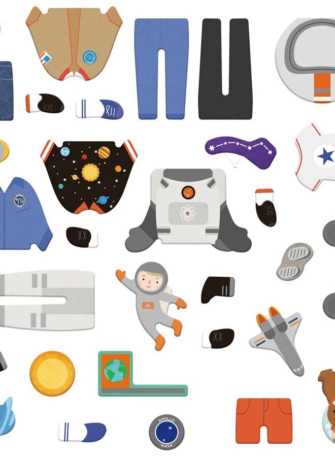 MierEdu Magnetic puzzle box Astronauts