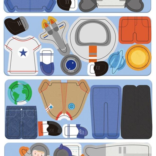 MierEdu Magnetic puzzle box Astronauts