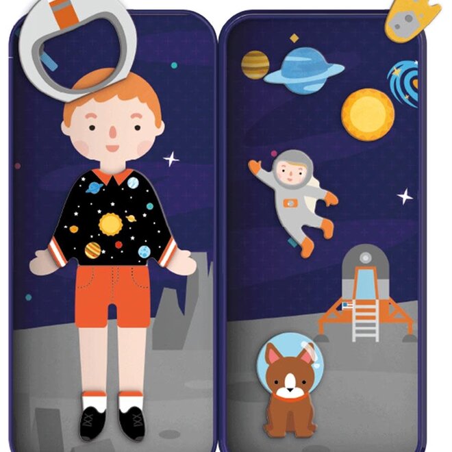 MierEdu Magnetic puzzle box Astronauts