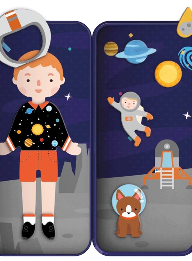 MierEdu Magnetic puzzle box Astronauts