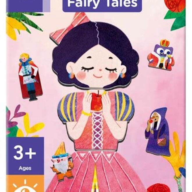 MierEdu Magnetic puzzle box Fairy tales