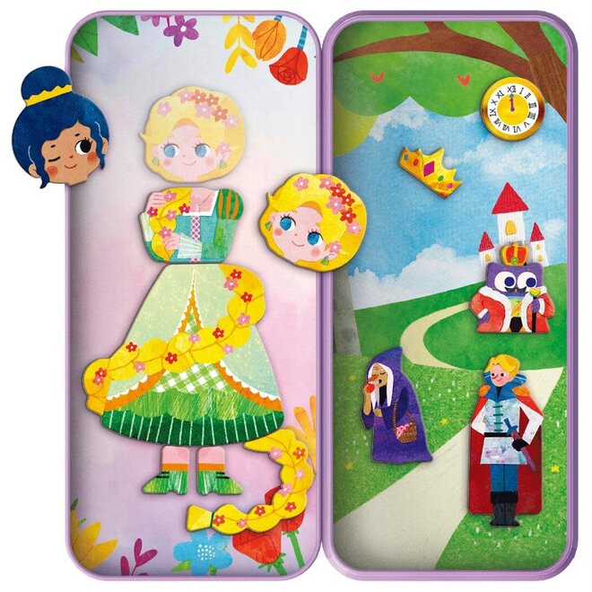 MierEdu Magnetic puzzle box Fairy tales